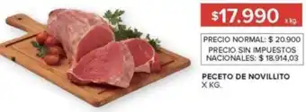 Carrefour Peceto de novillito oferta