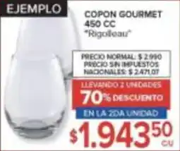 Carrefour Rigolleau copon gourmet oferta