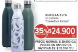 Carrefour Carrefour home botella oferta
