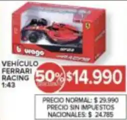 Carrefour Vehículo ferrari racing oferta