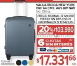 Carrefour Valija rigida new york crf oferta