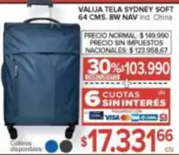 Carrefour Valija tela sydney soft oferta