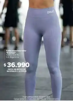 Carrefour Everlast calza seamless color oferta