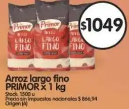 Supermercados Buenos Días Primor arroz largo fino oferta