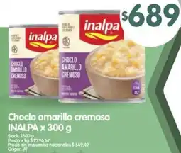Supermercados Buenos Días Inalpa choclo amarillo cremoso oferta