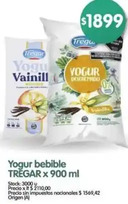 Supermercados Buenos Días Tregar yogur bebible oferta
