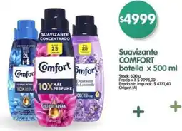 Supermercados Buenos Días Comfort suavizante botella oferta