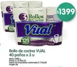 Supermercados Buenos Días Vual rollo de cocina oferta