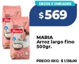 Supermayorista Vital Maria arroz largo fino oferta