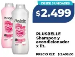 Supermayorista Vital Plusbelle shampoo y acondicionador oferta