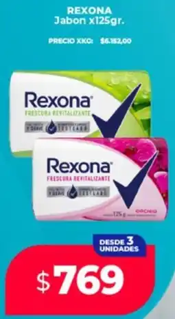 Supermayorista Vital Rexona jabon oferta