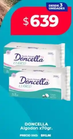Supermayorista Vital Doncella algodon oferta
