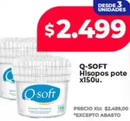 Supermayorista Vital Q-soft hisopos pote oferta