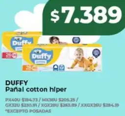 Supermayorista Vital Duffy pañal cotton hiper oferta