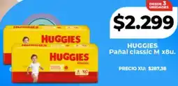 Supermayorista Vital Hugges pañal classic M oferta