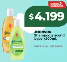 Supermayorista Vital Johnson shampoo y acond baby oferta