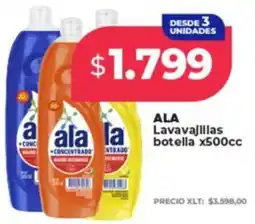 Supermayorista Vital Ala lavavajillas botella oferta