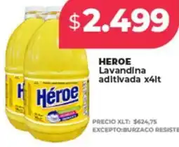 Supermayorista Vital Heroe lavandina aditivada oferta