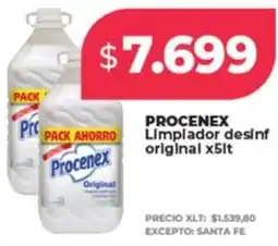 Supermayorista Vital Procenex limpiador desinf original oferta