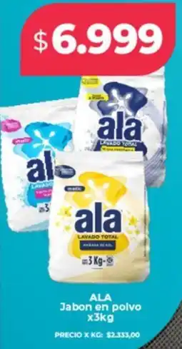 Supermayorista Vital Ala jabon en polvo oferta