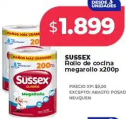 Supermayorista Vital Sussex rollo de cocina megarollo oferta