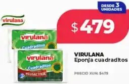 Supermayorista Vital Virulana eponja cuadraditos oferta