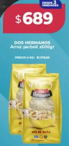 Supermayorista Vital Dos hermanos arroz parboll oferta