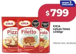 Supermayorista Vital Cica salsas listas oferta