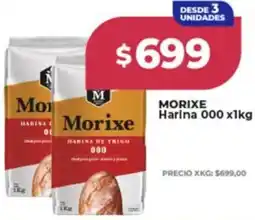 Supermayorista Vital Morixe harina 000 oferta