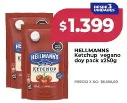 Supermayorista Vital Hellmann's ketchup vegano oferta