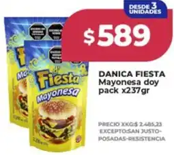 Supermayorista Vital Danica fiesta mayonesa doy pack oferta