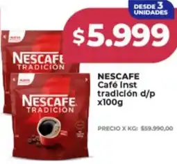 Supermayorista Vital Nescafé café inst tradición d/p oferta
