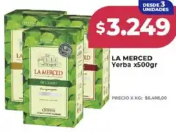 Supermayorista Vital La merced yerba oferta