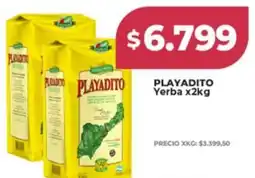 Supermayorista Vital Playadito yerba oferta