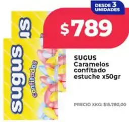 Supermayorista Vital Sugus caramelos confitado estuche oferta