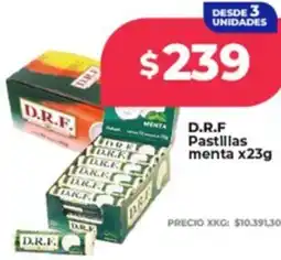 Supermayorista Vital D.r.f pastillas menta oferta