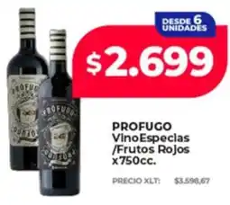 Supermayorista Vital Profugo vino especias /frutos rojos oferta