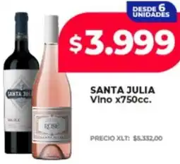 Supermayorista Vital Santa julia vino oferta