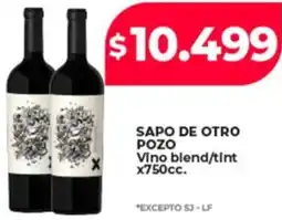 Supermayorista Vital Sapo de otro pozo vino blend/tint oferta