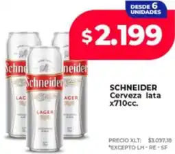 Supermayorista Vital Schneider cerveza lata oferta