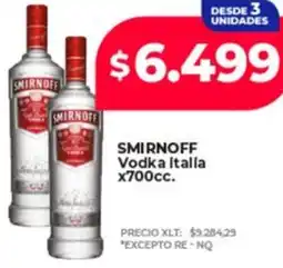 Supermayorista Vital Smirnoff vodka italia oferta