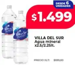 Supermayorista Vital Villa del sur agua mineral oferta