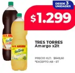 Supermayorista Vital Tres torres amargo oferta