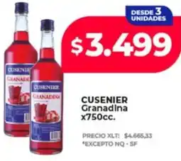 Supermayorista Vital Cusenier granadina oferta