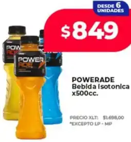 Supermayorista Vital Powerade bebida isotonica oferta