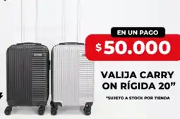 Supermayorista Vital Valija carry on rígida 20" oferta