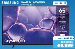 Naldo Lombardi Samsung smart tv 65" oferta