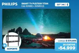 Naldo Lombardi Philips smart tv 50" oferta