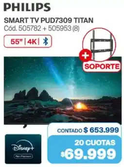 Naldo Lombardi Philips smart tv 55" oferta