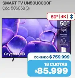 Naldo Lombardi Crystal uhd smart tv 50" oferta